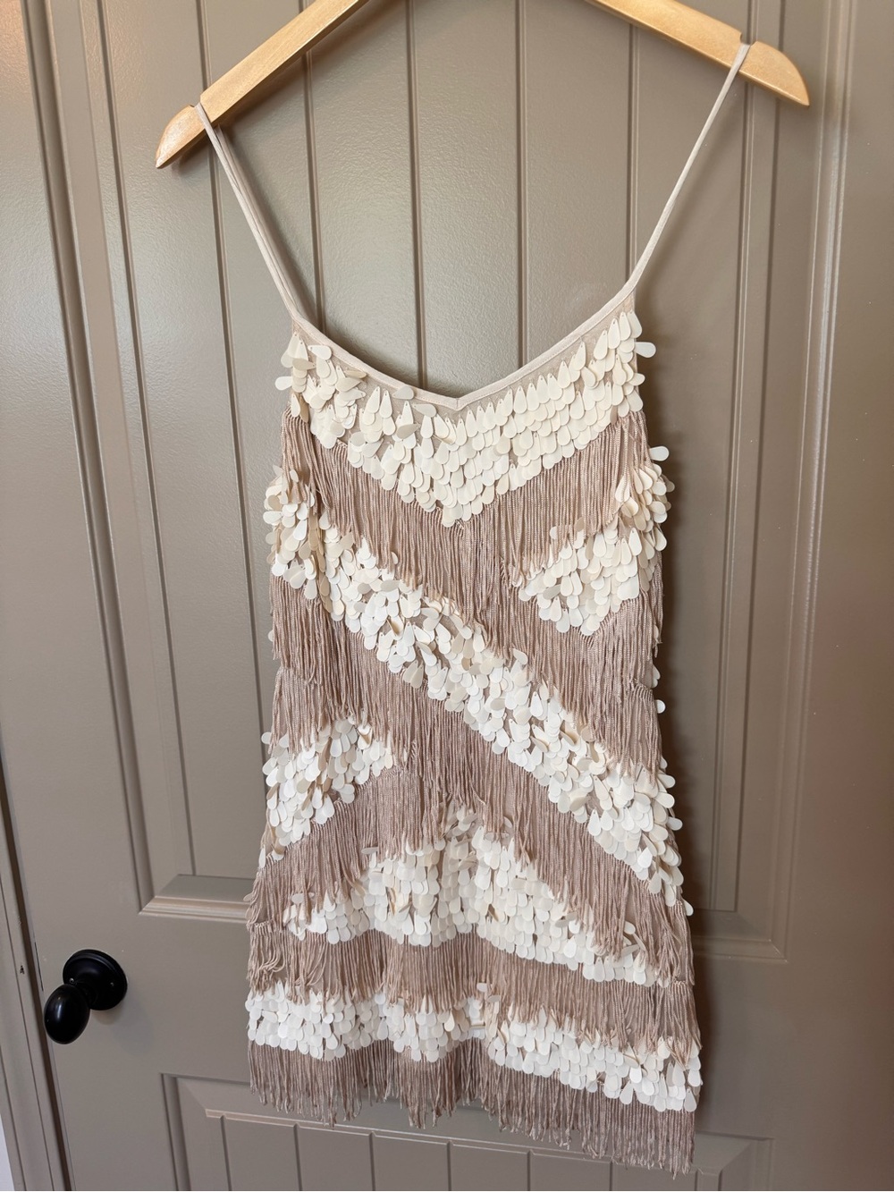 NWT Free People Fringe Sequin Party Cocktail Dress